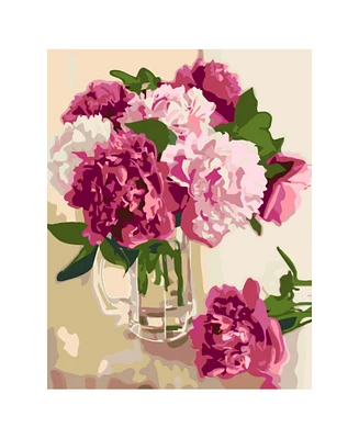 Artwille Paint by Number Kit Pink Peonies - Assorted Pre