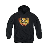 Hobbit Boys Youth Reign Flame Pull Over Hoodie / Hooded Sweatshirt