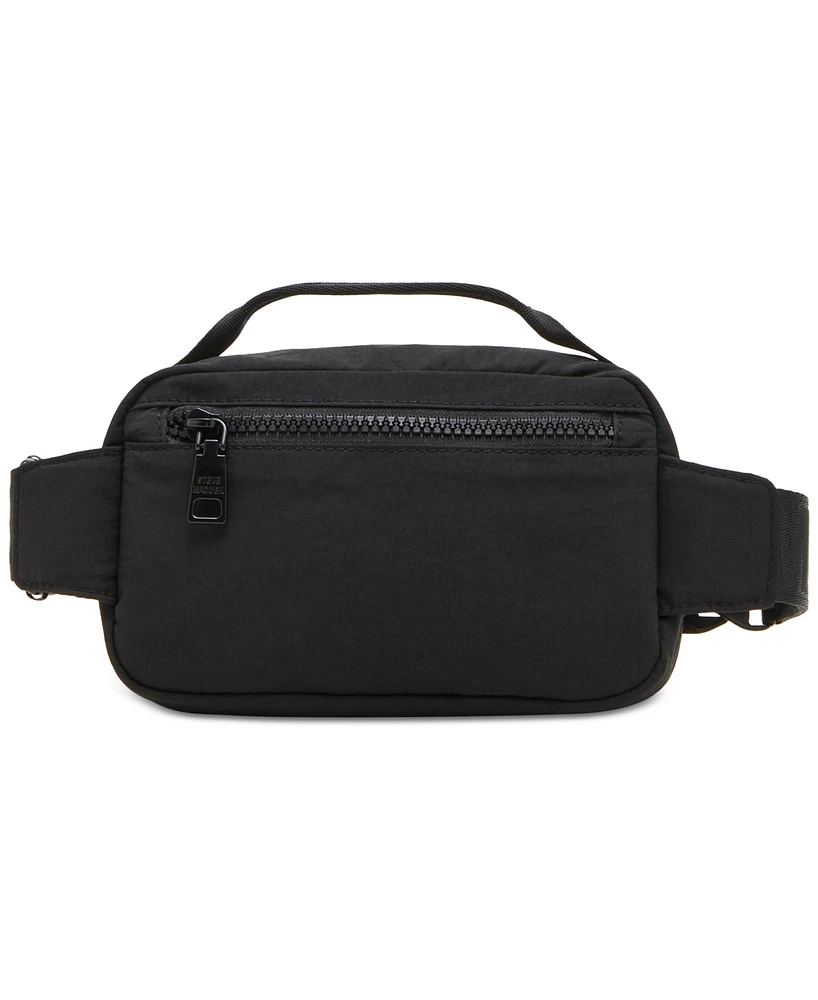 Steve Madden Women's Top-Handle Crinkle Belt Bag