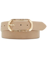 Steve Madden Women's Baguette Buckle Belt