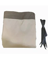 Universal Canopy Cover Replacement For 12x9 Ft Curved Outdoor Pergola Structure
