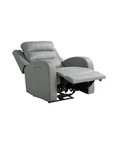 Relax A Lounger 32.3"W Polyester Akron Power Recliner