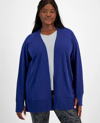 Id Ideology Plus Size Comfort Cardigan, Created for Macy's