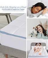 Extra Thick Cooling Mattress Topper Size