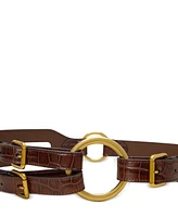 Lauren Ralph Women's Tri-Strap O-Ring Belt