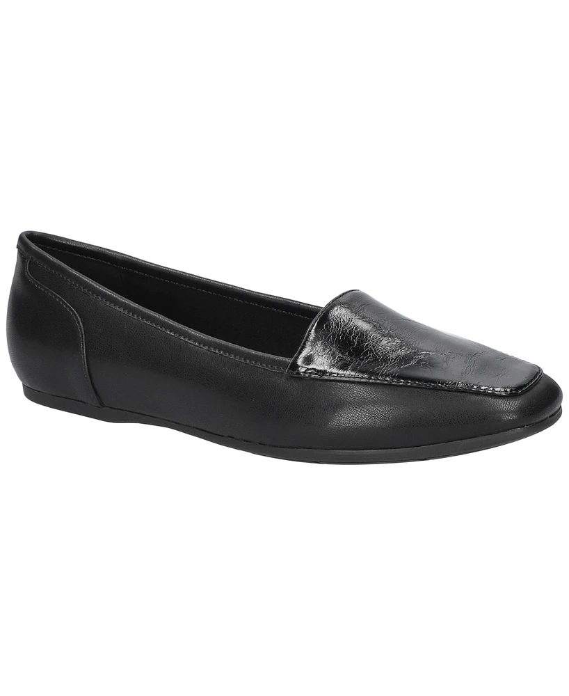 Easy Street Women's Thrill Square Toe Flats