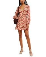 Free People Women's Keep You Smocked Mini Dress