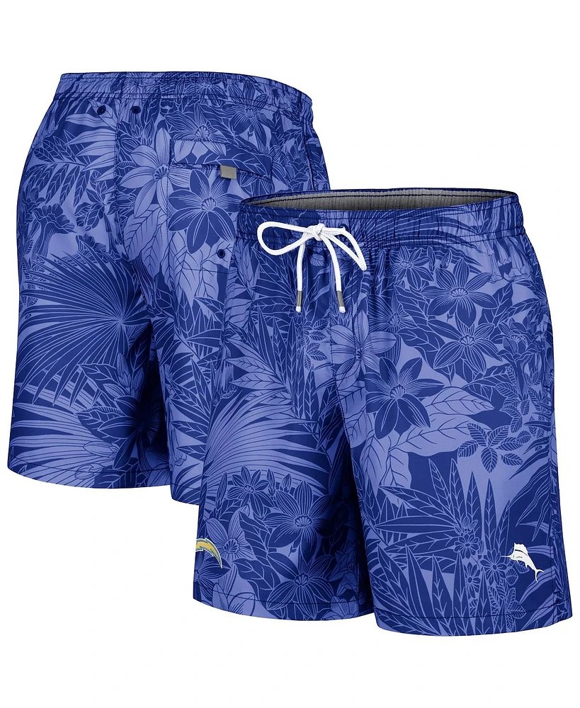 Tommy Bahama Men's Powder Blue Los Angeles Chargers Santiago Palms Board Shorts