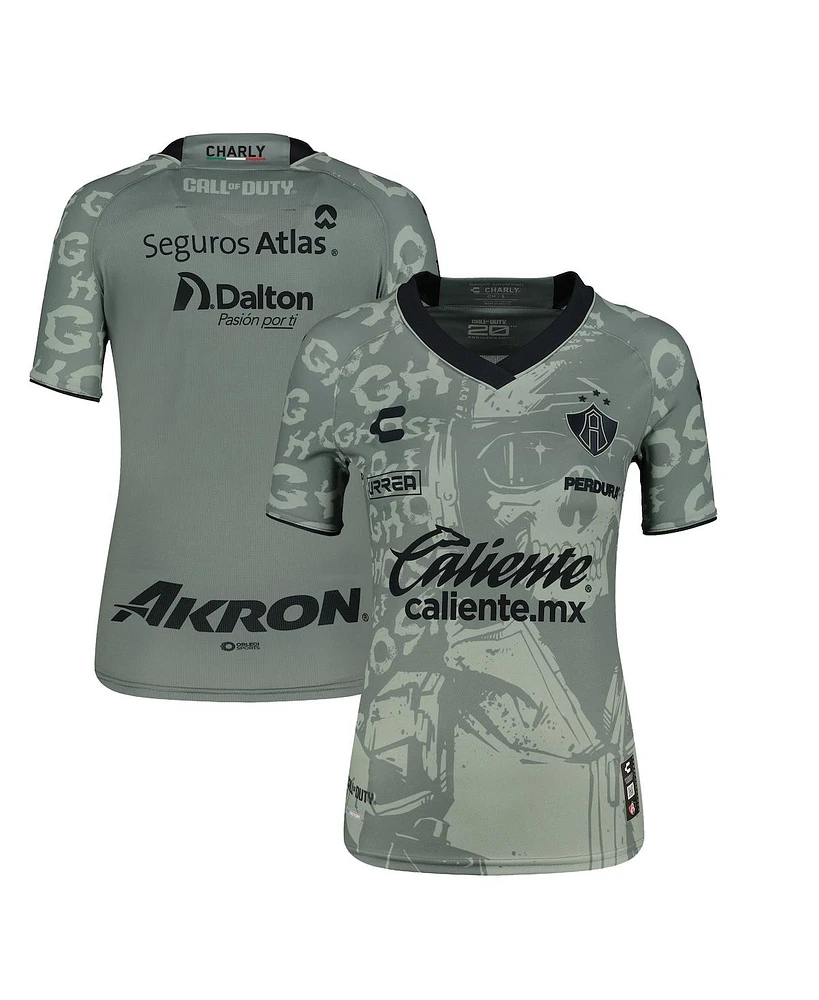 Charly Women's Gray Club Atlas 2023/24 Call of Duty Third Authentic Jersey