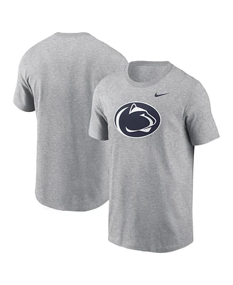 Nike Men's Heather Gray Penn State Nittany Lions Primetime Evergreen Logo T-Shirt