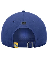 Nike Men's Royal Pitt Panthers 2024 Sideline Club Adjustable Hat