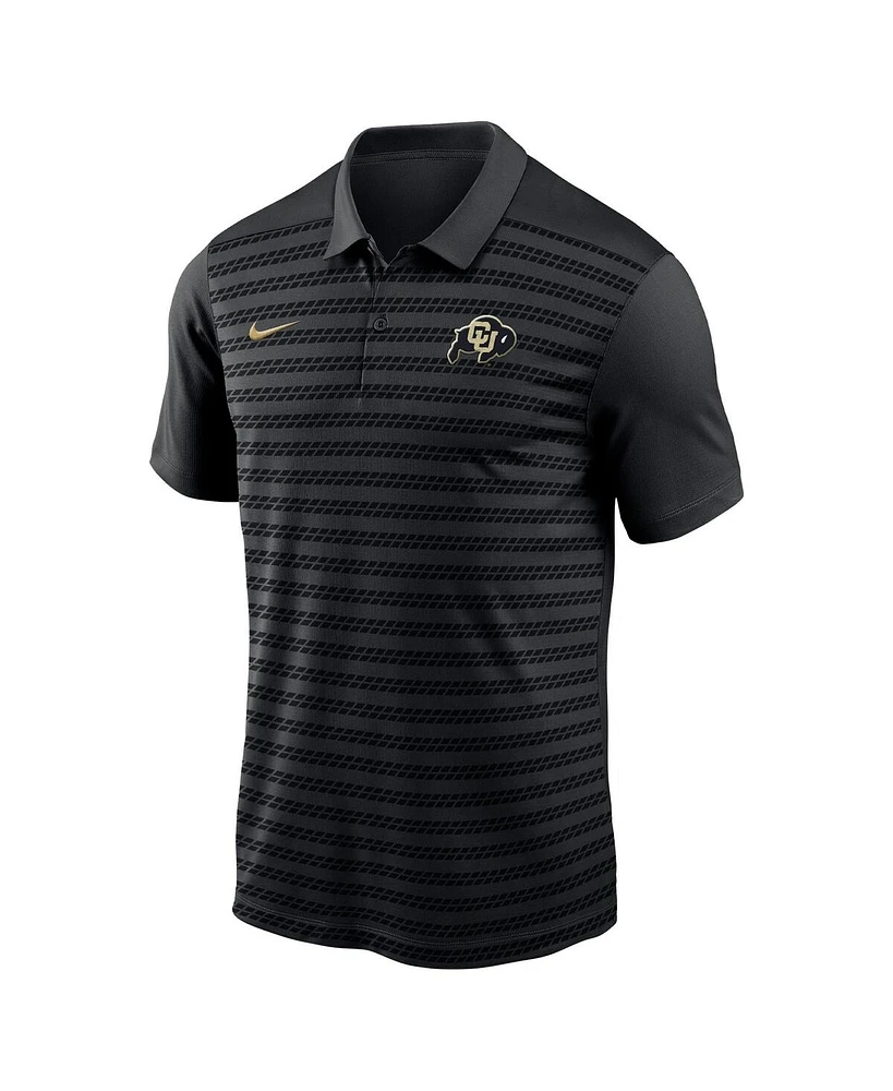 Nike Men's Black Colorado Buffaloes 2024 Early Season Coaches Sideline Polo