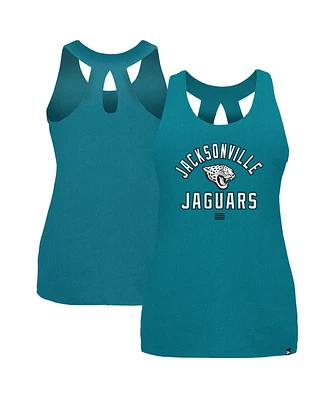 New Era Women's Teal Jacksonville Jaguars 2024 Nfl Training Camp Tank Top