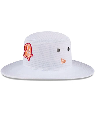 New Era Men's White Tampa Bay Buccaneers 2024 Nfl Training Camp Panama Bucket Hat