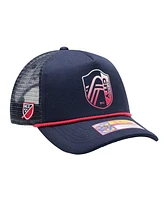 Fan Ink Men's Navy St. Louis City Sc Atmosphere Trucker Adjustable Hat