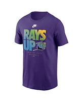 Nike Men's Purple Tampa Bay Rays Local Home Town T-Shirt