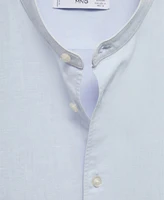 Mango Men's Linen Blend Shirt