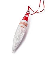 Holiday Lane Christmas Cheer Santa Head Ornament, Created for Macy's