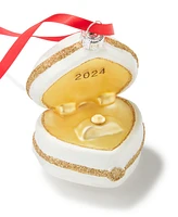 Holiday Lane Our First Ring in Heart Box 2024 Ornament, Exclusively at Macy's