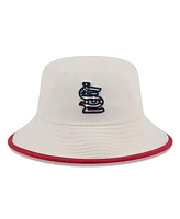 New Era Men's Khaki St. Louis Cardinals 2024 Fourth of July Bucket Hat