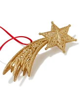 Holiday Lane Christmas Glitters Shooting Star Ornament, Created for Macy's