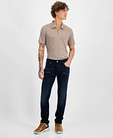 Guess Men's Finnley Slim-Fit Jeans, Dark Wash