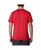 Columbia Men's Red Georgia Bulldogs Tech Trail Omni-Wick T-Shirt