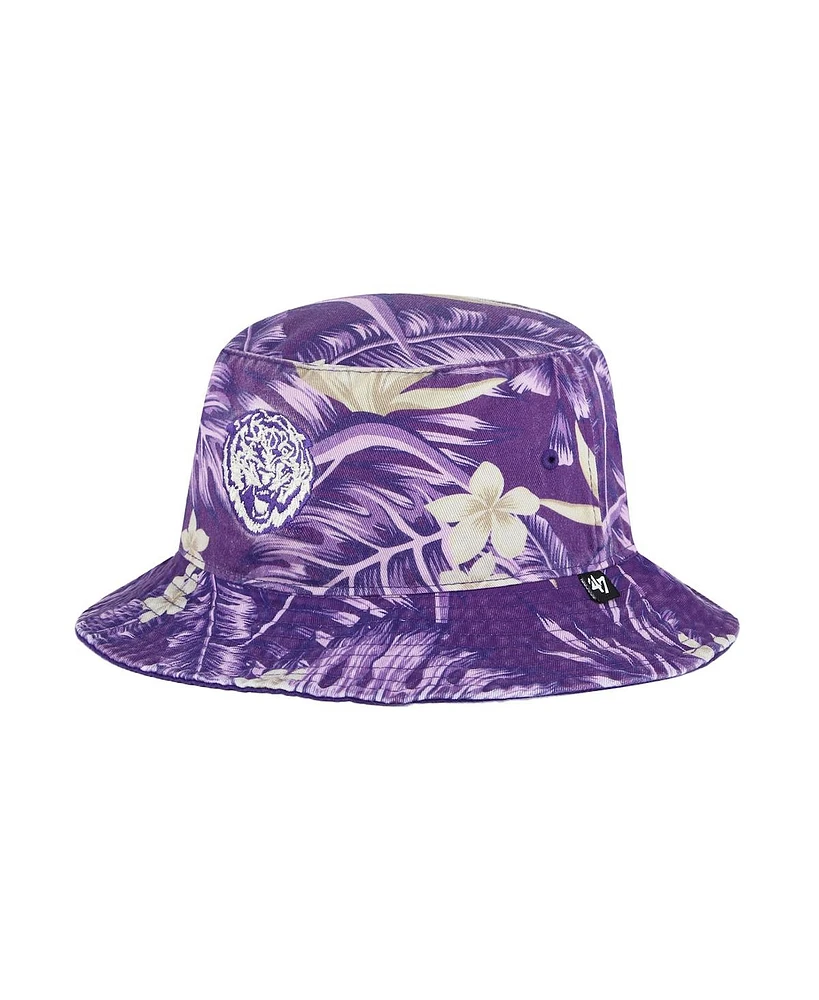 '47 Brand Men's Purple Lsu Tigers Tropicalia Bucket Hat