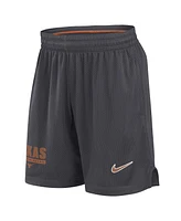 Nike Men's Anthracite Texas Longhorns 2024 Sideline Mesh Shorts