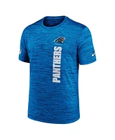 Nike Men's Blue Carolina Panthers 2024 Sideline Velocity Performance T-Shirt