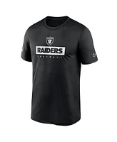 Nike Men's Black Las Vegas Raiders Sideline Legend Performance T-Shirt