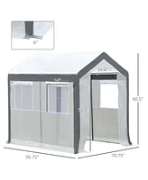 Streamdale Furniture Zenith Portable Greenhouse Harmony, Protection, and Growth for Your Green Beauties