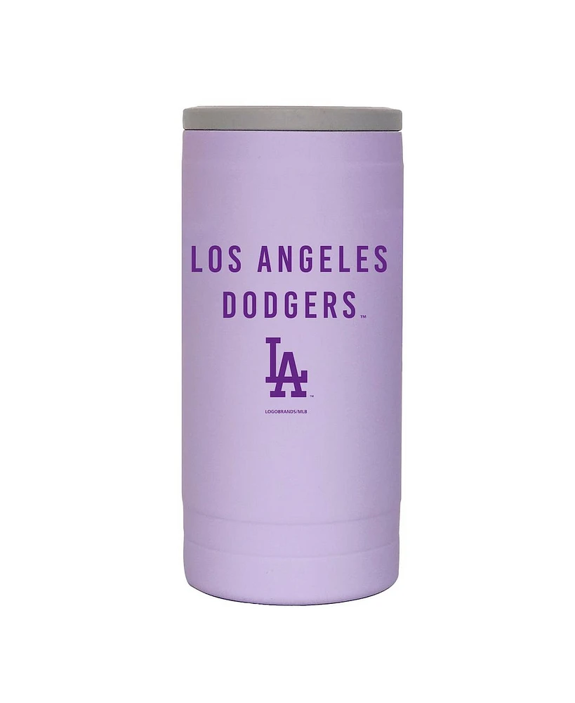 Logo Brands Los Angeles Dodgers 12oz. Lavender Soft Touch Slim Coolie