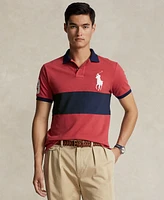 Polo Ralph Lauren Men's Custom Slim Fit Big Pony Mesh Shirt