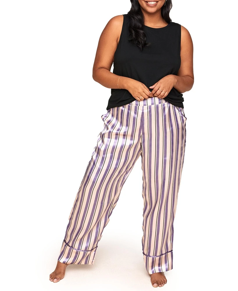 Adore Me Plus Alania Pajama Tank & Pants Set