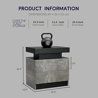 Stunning Led Side Table Modern Decor for Any Room