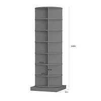 Minimalist Rotating Shoe Rack for Maximum Space and Shoe Storage