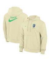 Nike Men's Yellow Brazil National Team Standard Issue Pullover Hoodie