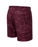 Colosseum Men's Maroon Mississippi State Bulldogs Ozark Swim Shorts