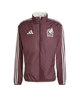 Adidas Men's Red Mexico National Team 2024 Reversible Anthem Full-Zip Jacket