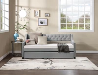 Versatile Space-Saving Daybed with Trundle for Modern Living