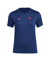 Adidas Women's Navy St. Louis City Sc Local Stoic T-Shirt