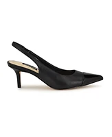 Nine West Women's Awaie Pointy Toe Dress Slingback Pumps