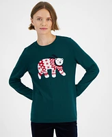 Tommy Hilfiger Women's Graphic Ivy Sweater