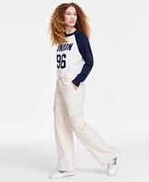 Celebrity Pink Juniors' Relaxed Cargo Pants