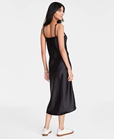 On 34th Women's Satin Midi Slipdress, Created for Macy's