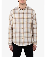 Hurley Men's Portland Flannel Long Sleeve shirt