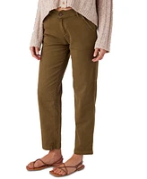 O'Neill Juniors' Kree Cotton High-Rise Cargo Pants