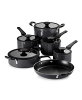 Tramontina Porcelain Enamel Heavy Gauge Aluminum Non Stick 11 Piece Cookware Set