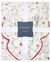 Charter Club Women's 2-Pc. Cotton Flannel Packaged Pajamas Set